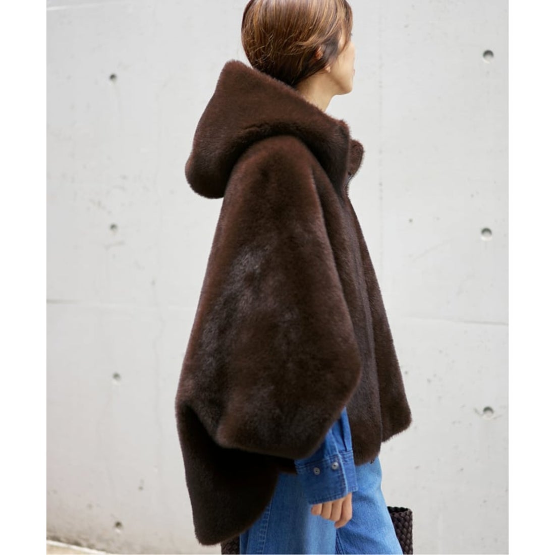 イエナ IENA LOU ANDREA/ルーアンドレア ECO FUR BZ エコファー