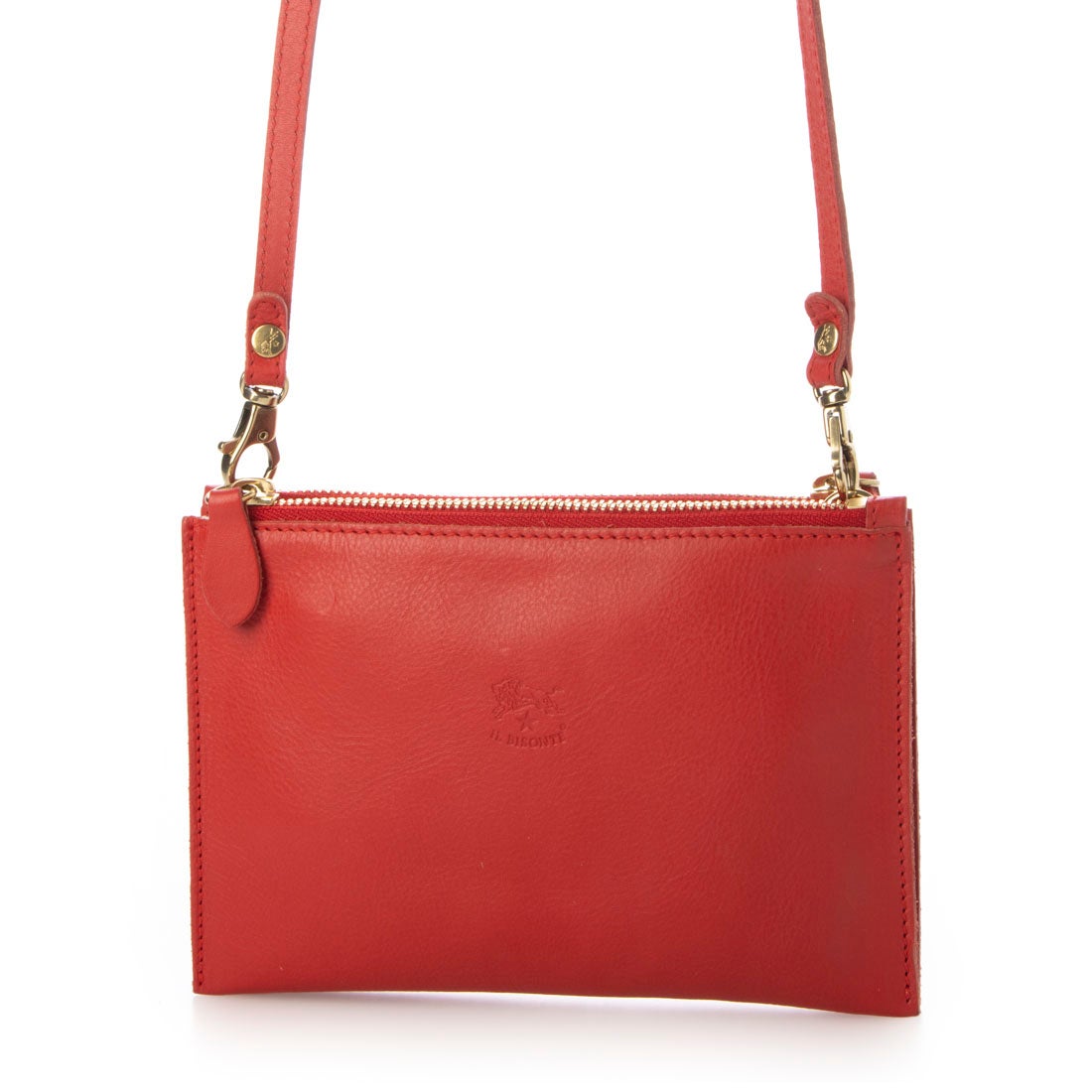 イル ビゾンテ IL BISONTE ショルダーバッグ （RED） -ファッション