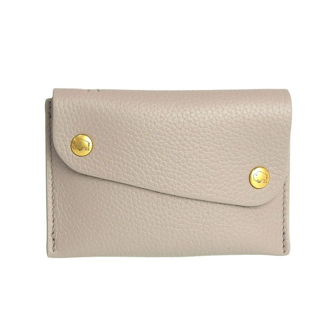 イル ビゾンテ IL BISONTE カードケース （グレー系） - ファッション