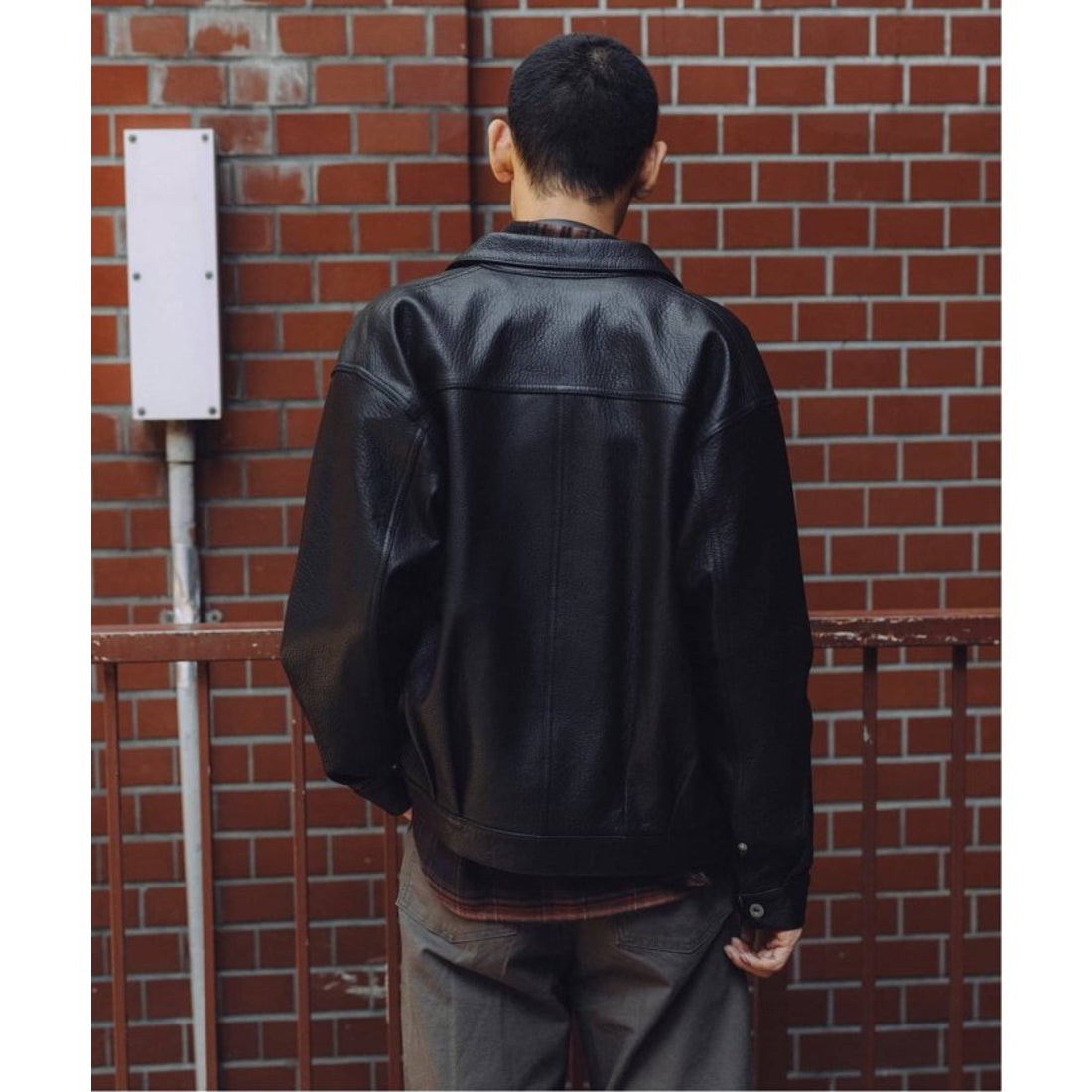 ジャーナルスタンダード JOURNAL STANDARD NZラムレザー トラッカー