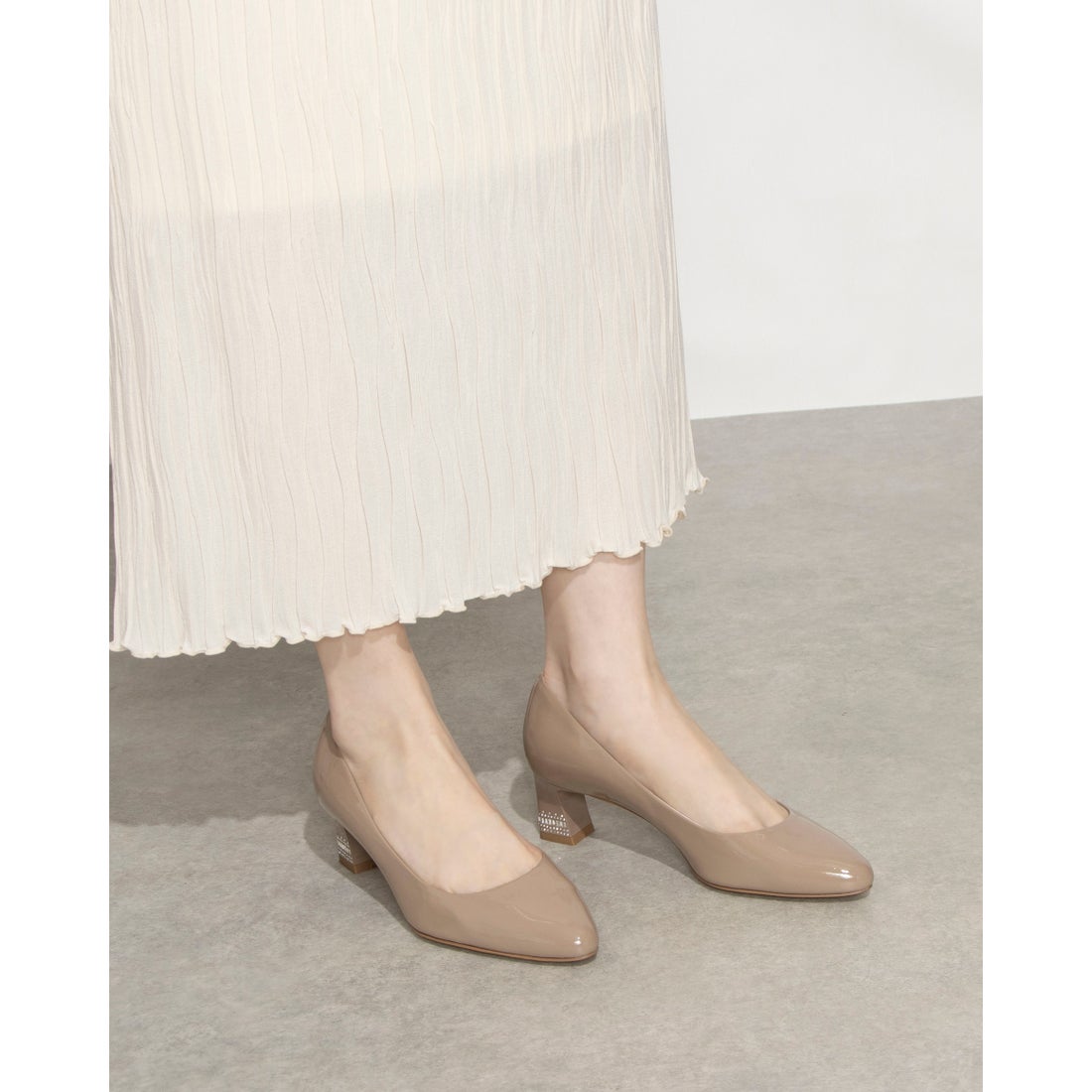 ジルスチュアート シュー JILLSTUART shoe アーモンドトゥパンプス