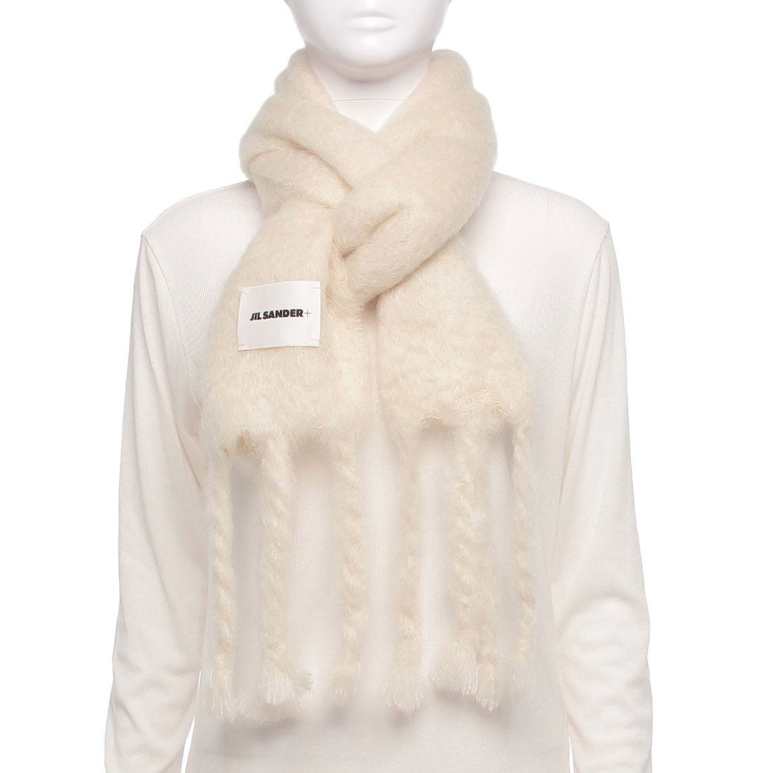 ジルサンダー Jil Sander マフラー ジルサンダープラス プリントロゴ