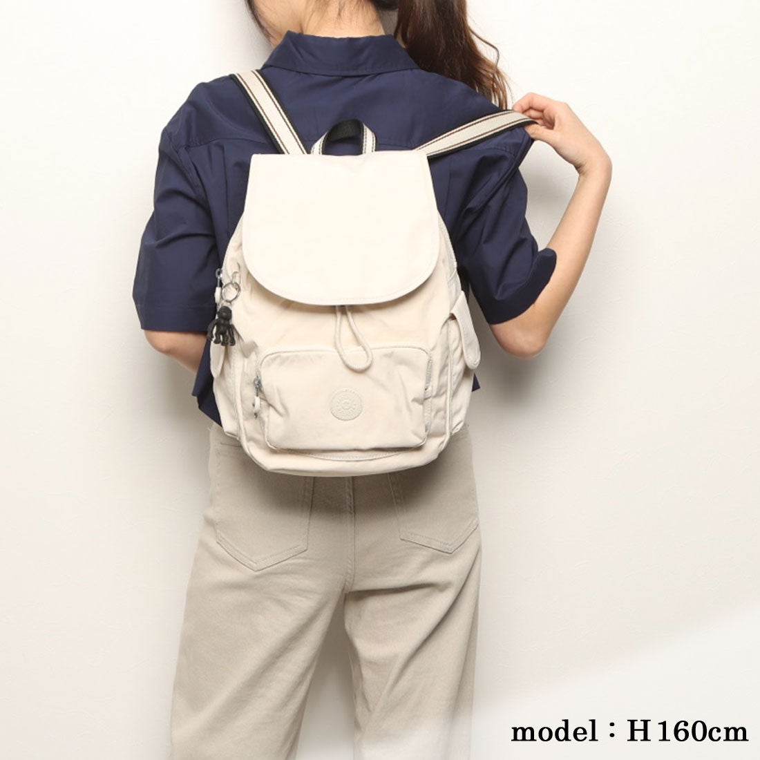 キプリング Kipling CITY PACK S （true beige c） B5サイズ バック