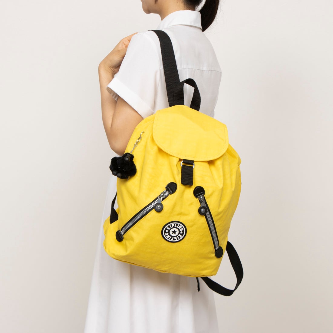 キプリング Kipling NEW FUNDAMENTAL L バックパック （Back to Beige