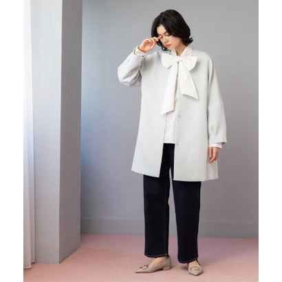 オペーク ドット クリップ OPAQUE.CLIP フォルムスリーブミドルコート