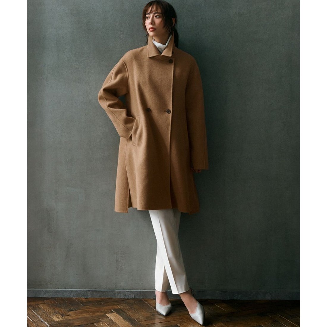 ニジュウサンク チイサイサイズ 23区 S MANTECOPure リバーコート