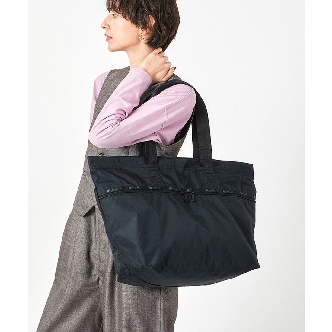 レスポートサック LeSportsac CARLIN ZIP TOP TOTE BAG （リサイクルド