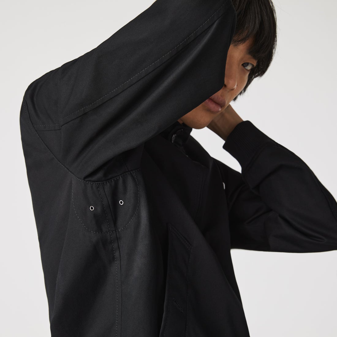 ラコステ LACOSTE スイングトップジャケット （ブラック