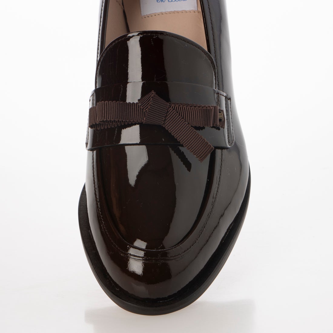 ランバン オン ブルー LANVIN en Bleu リボンモチーフローファー