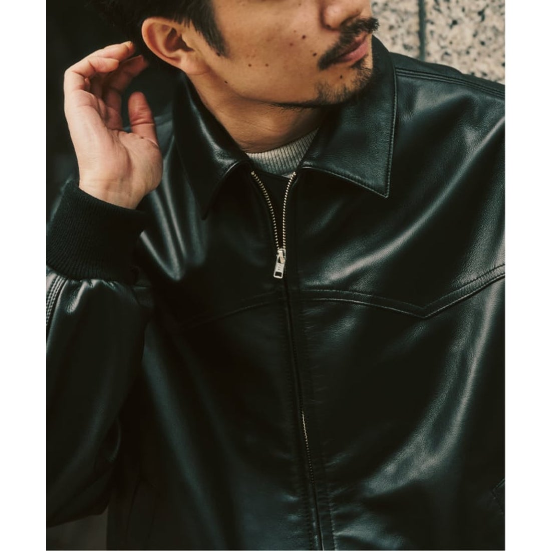 フォーワンセブン エディフィス 417 EDIFICE SANTA FE SHEEP LEATHER