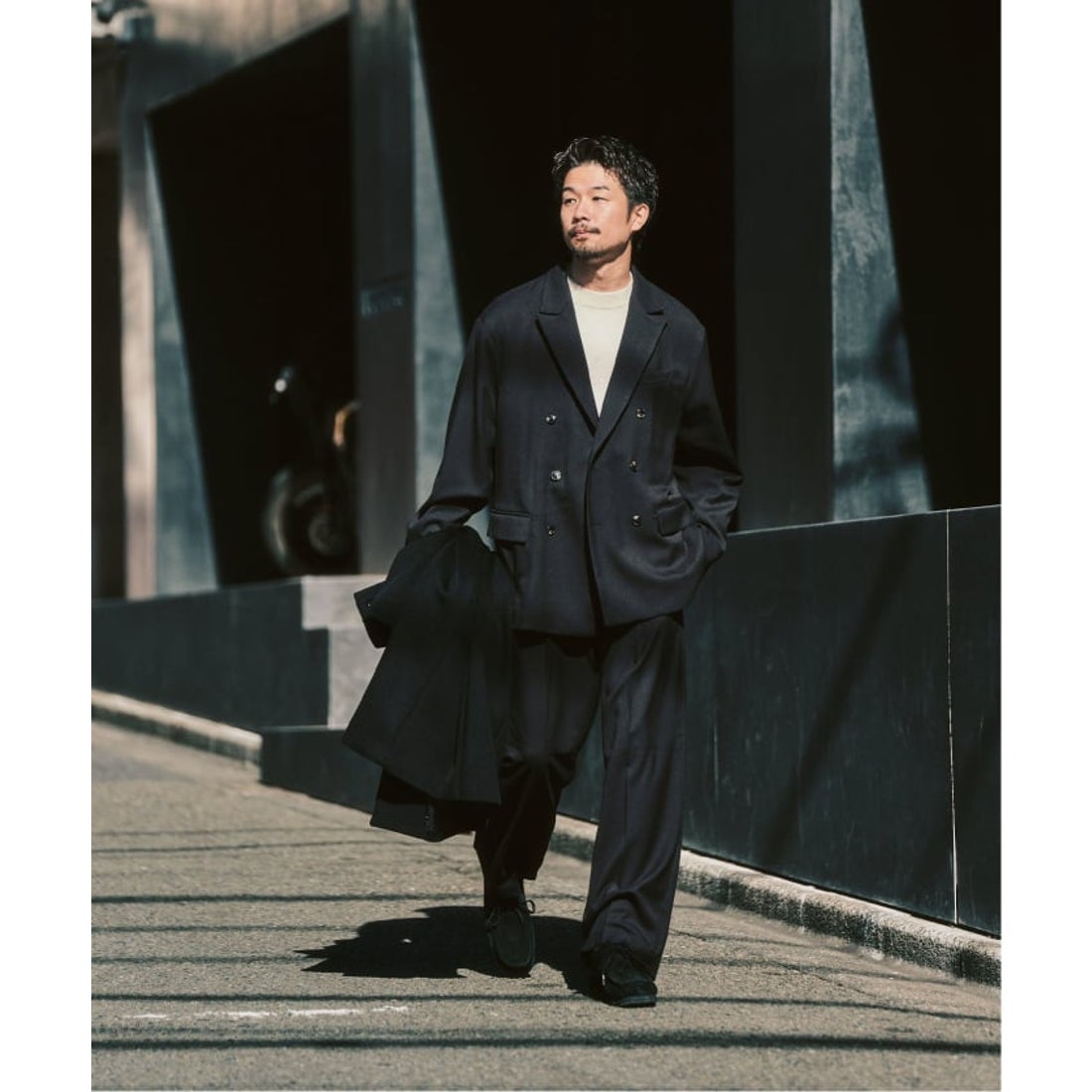 フォーワンセブン エディフィス 417 EDIFICE T/Rツイル ダブルワイド