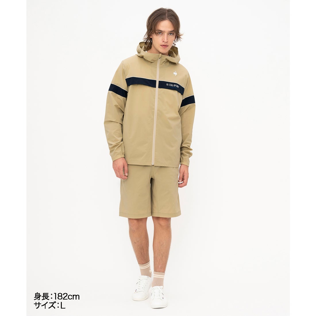 ルコックスポルティフ le coq sportif ストレッチリップクロス