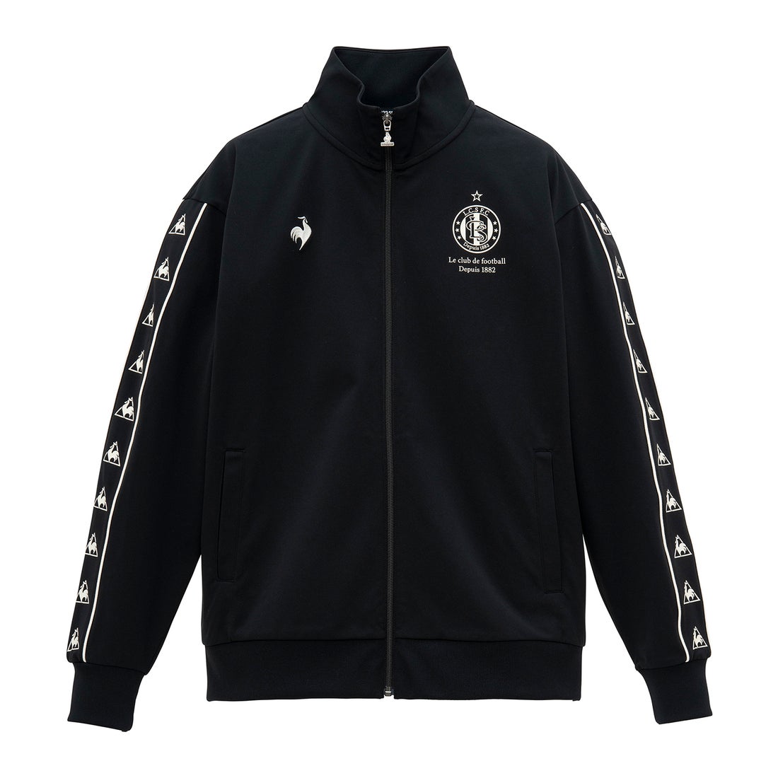 ルコックスポルティフ le coq sportif トラックジャケット -デサント