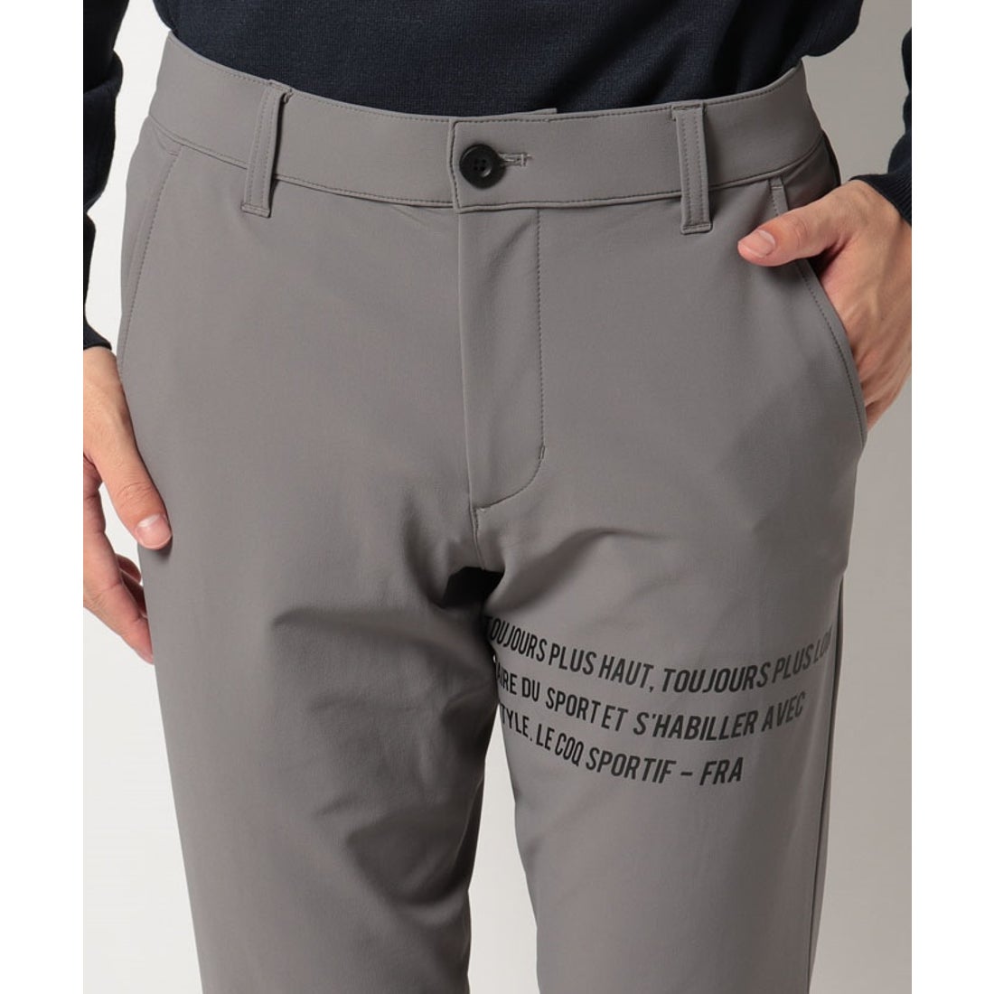 le coq sportif golf 【RIJOUME】プリントジョガーパンツ《はっ水