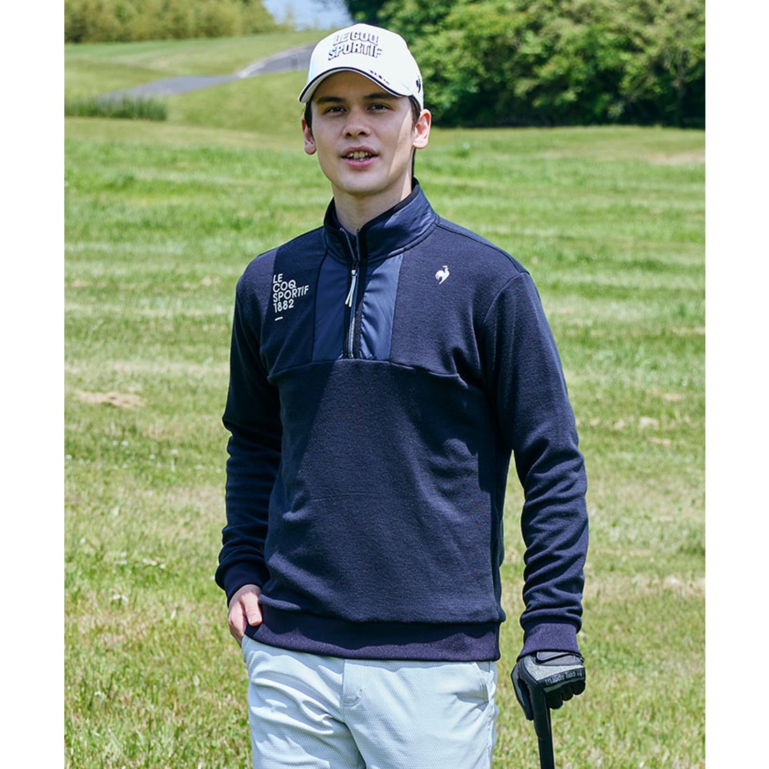 ルコックスポルティフ ゴルフ le coq sportif golf セーターライク