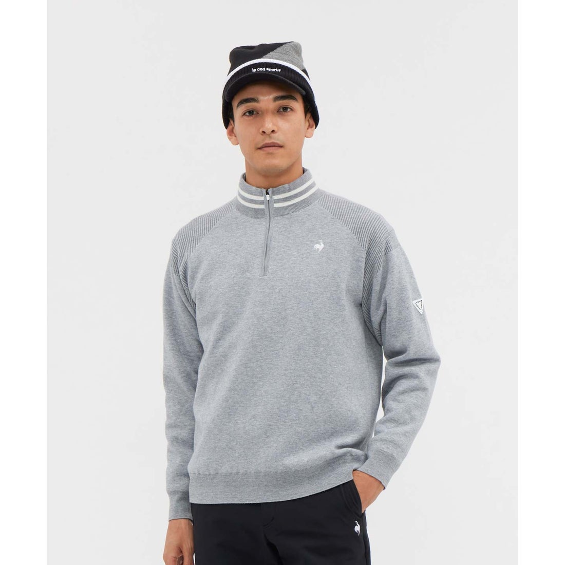 ルコックスポルティフ ゴルフ le coq sportif golf 防風ハーフジップ