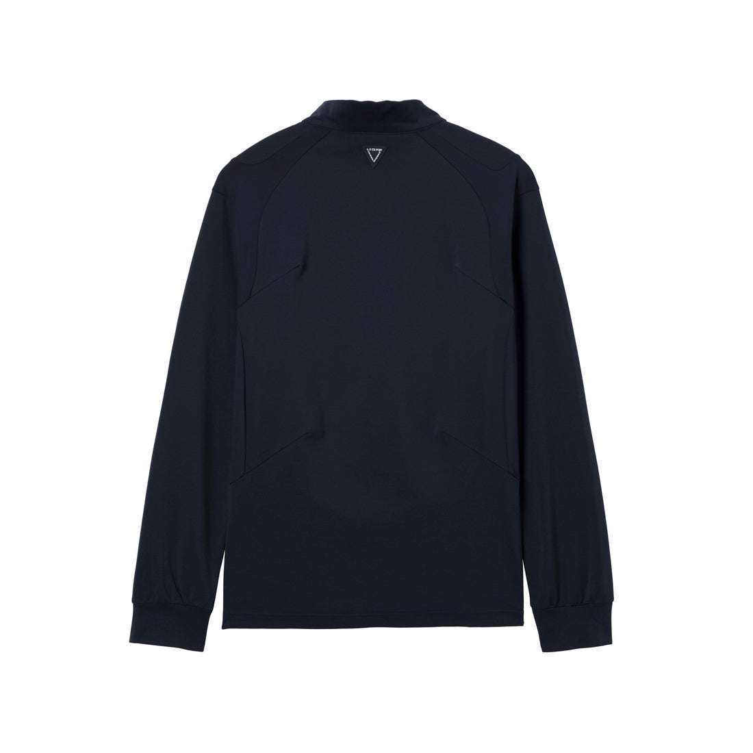 MALBON NIKE コラボダークブルー ハーフジップ 長袖シャツ Malbon