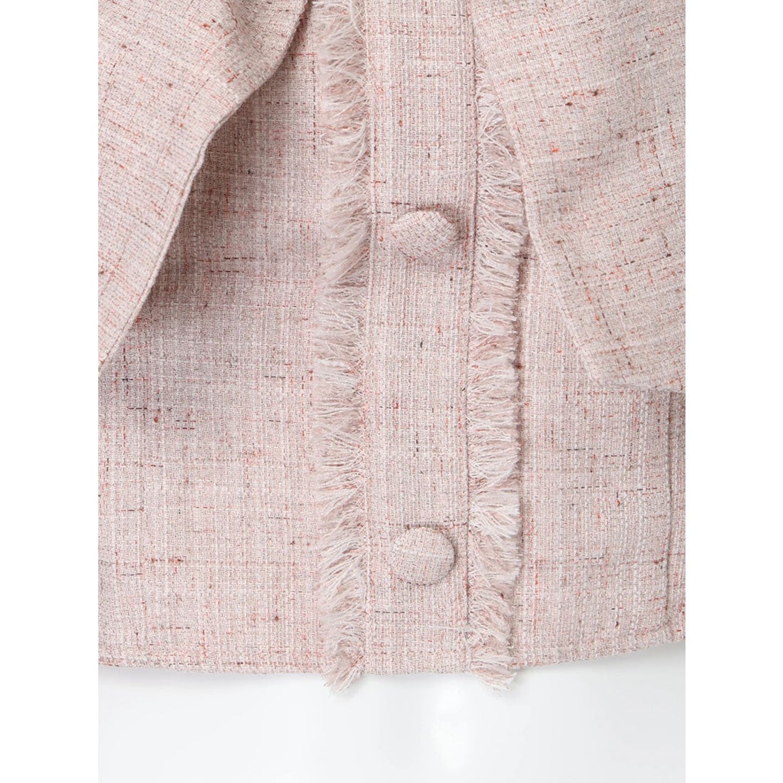 リップサービス LIP SERVICE ツイードリボンオフショルトップス