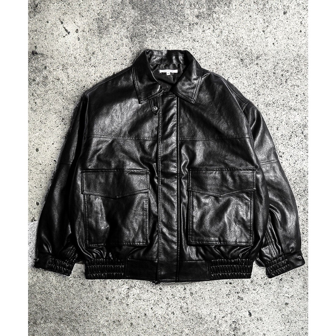 ラグスタイル LUXSTYLE A2タイプPUレザーブルゾン レザージャケット