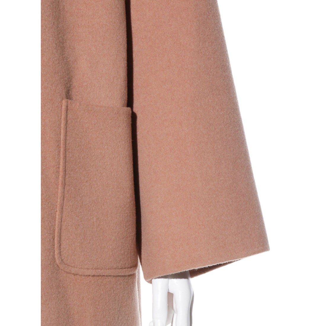 ミラ オーウェン Mila Owen 接結ハーフ丈コート （ピンク