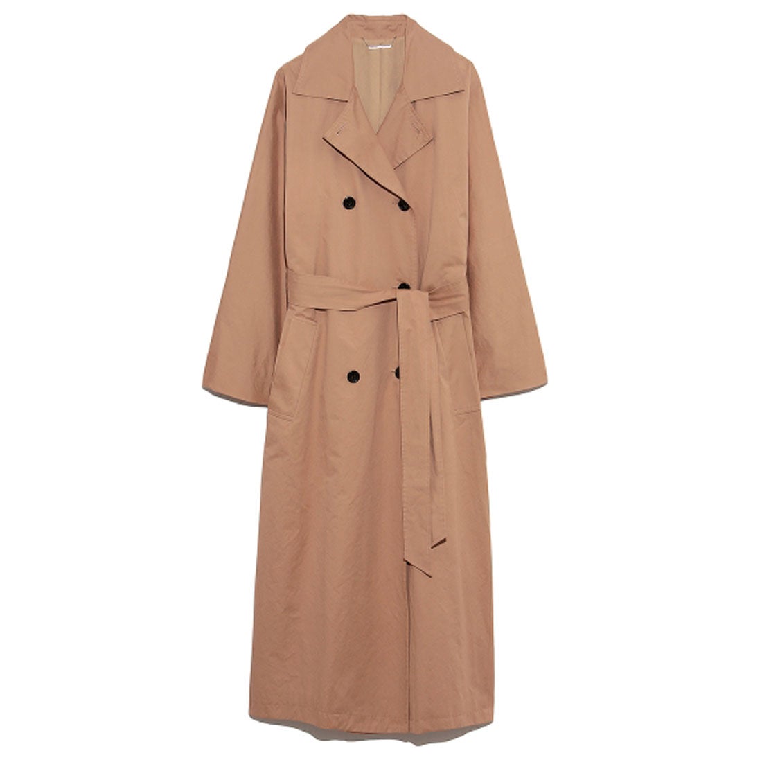 ミラ オーウェン Mila Owen ラグランスリーブロングトレンチコート