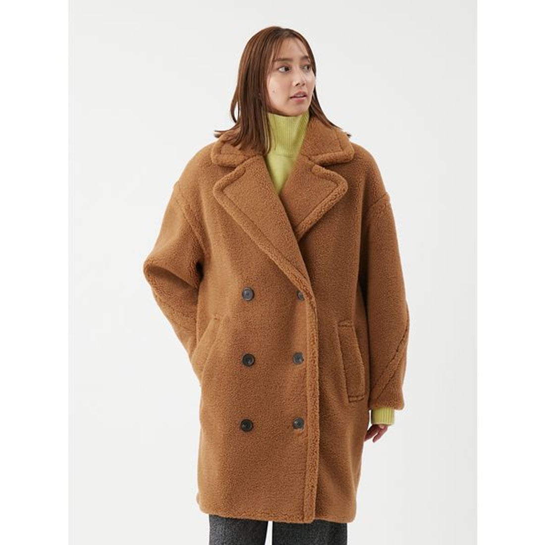 ミラ オーウェン Mila Owen オーバーサイズボアコート （MOC