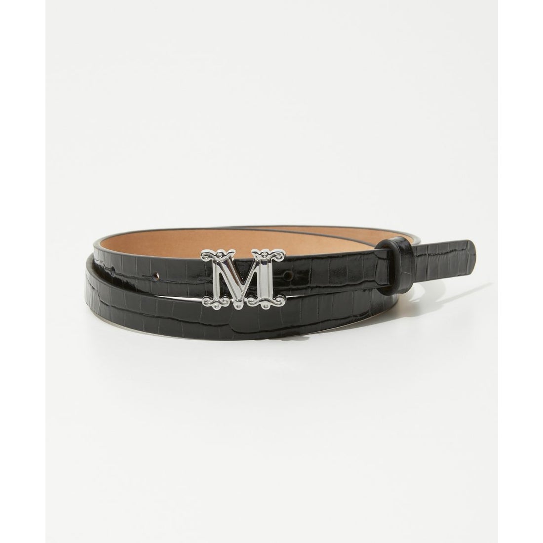 マックスマーラ Max Mara M GRAZIATA 15 CROC ベルト レディース 本革
