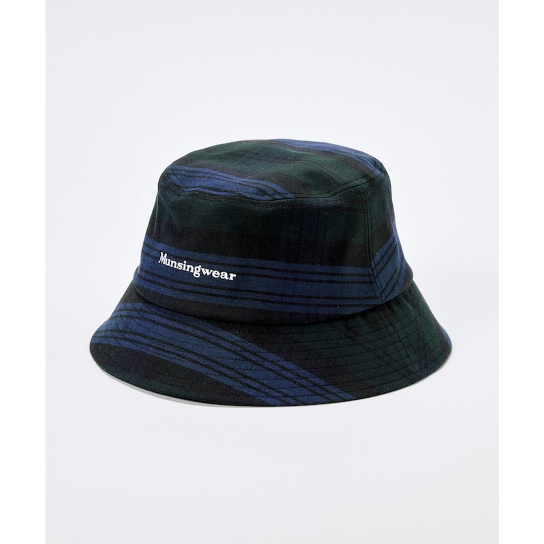 MUNSINGWEAR チェック柄 バケットハット -デサントストア-DESCENTE STORE-