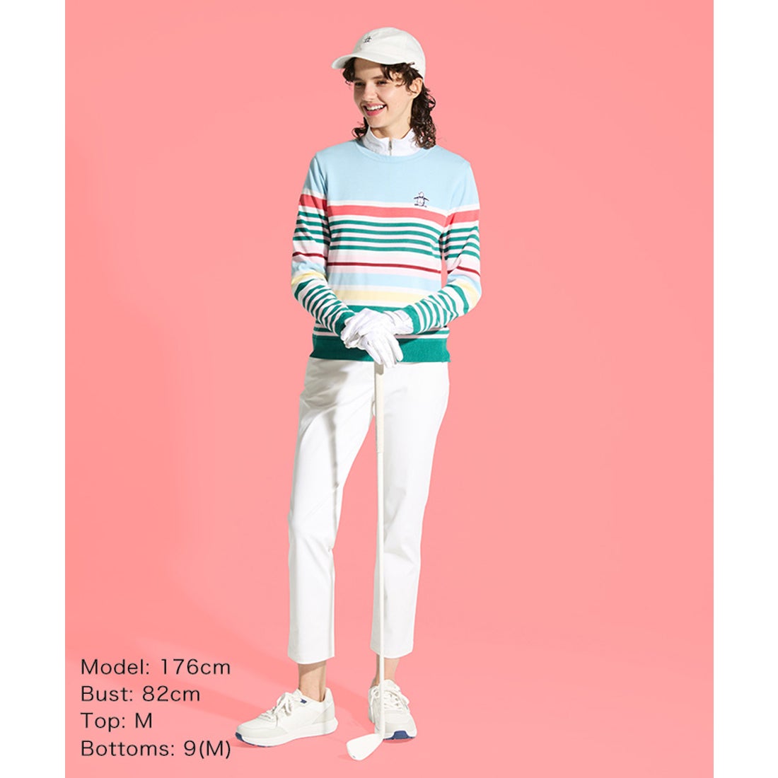 マンシングウェア MUNSINGWEAR 【MUNSINGWEAR's White】パンツ 9分丈