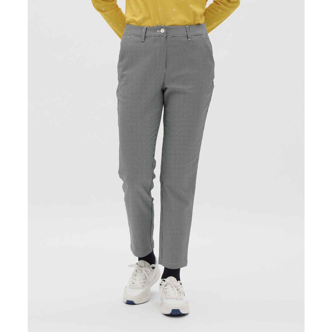 マンシングウェア MUNSINGWEAR ストレッチジャカード千鳥チェック