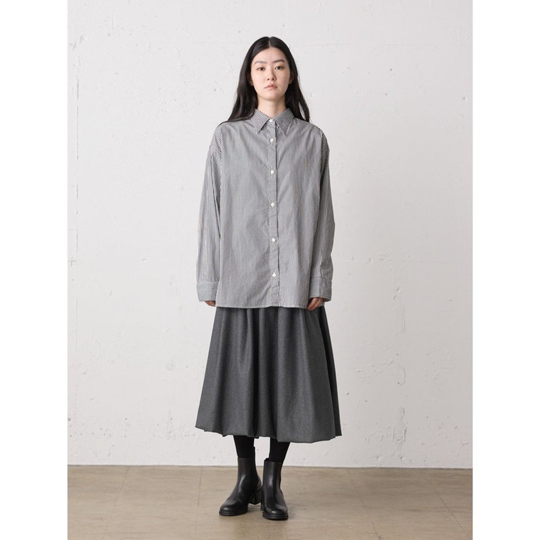 ミディウミ MidiUmi MidiUmi ウールバルーンスカート