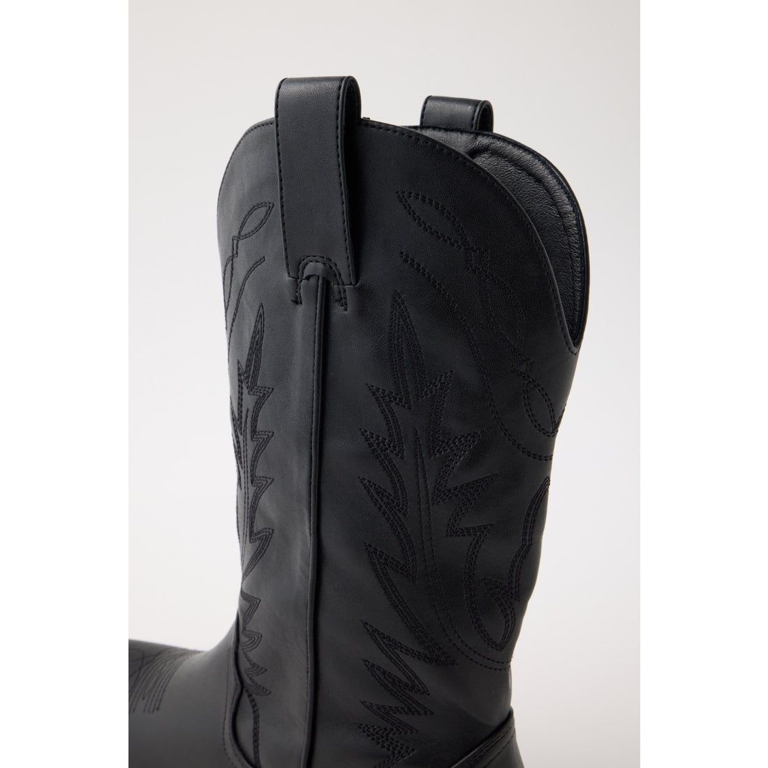 MOUSSY WESTERN ブーツ BLK -ファッション通販 FASHION WALKER