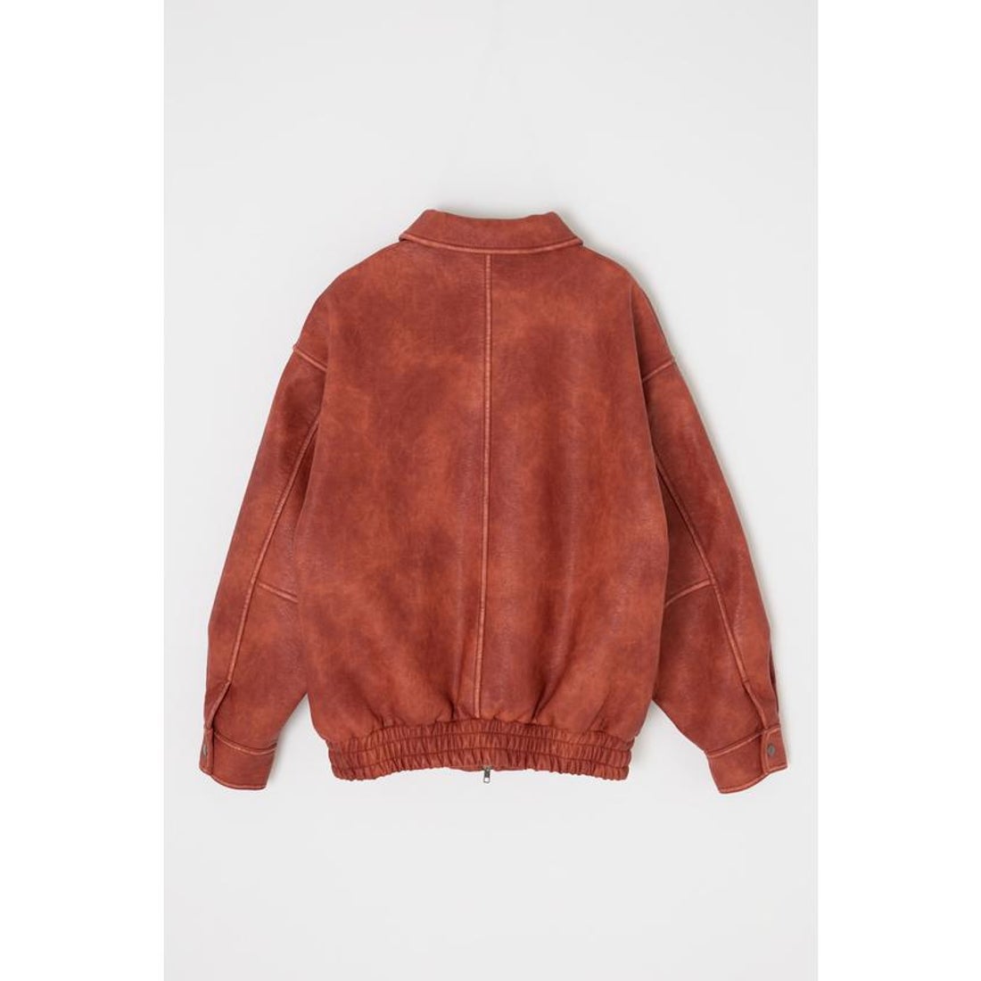 マウジー MOUSSY F/LEATHER A－2 フライトジャケット （RED