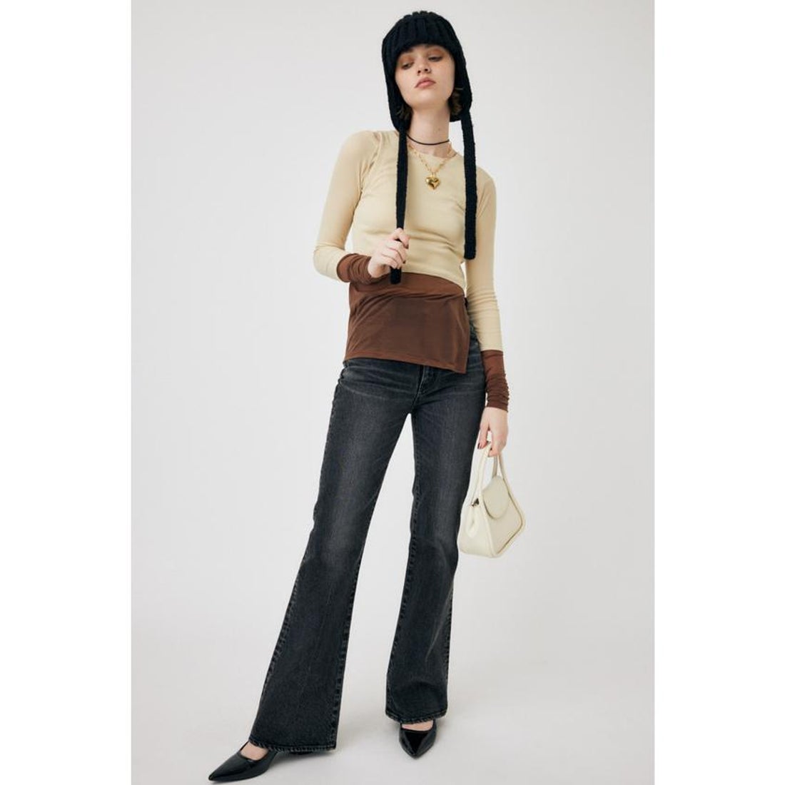 マウジー MOUSSY MVS BLACK FLARE （BLK） - ファッション通販