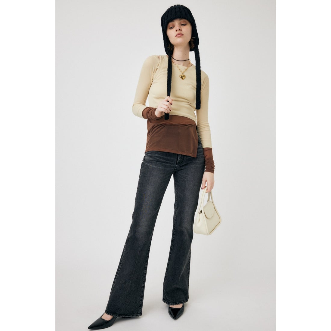 マウジー MOUSSY MVS BLACK FLARE （BLK） - ファッション通販