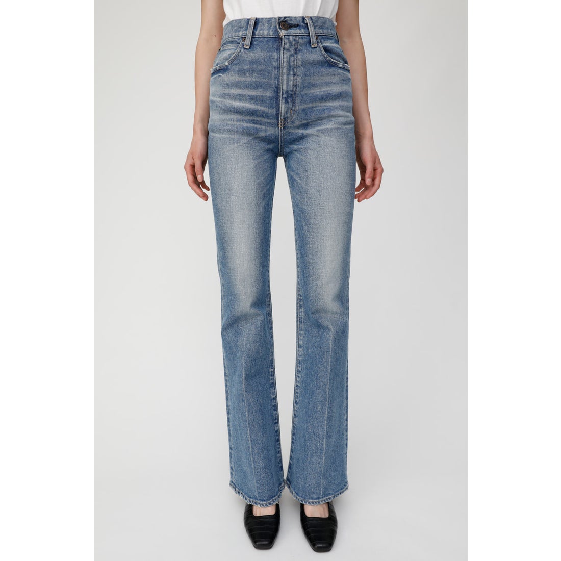 マウジー MOUSSY MVS FLARE （BLU） - ファッション通販 MAGASEEK