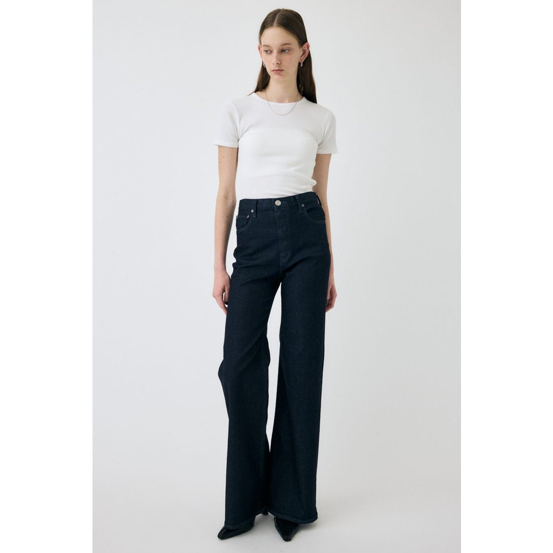 マウジー MOUSSY ADVANCED LONG LEG フレア （One Wash1