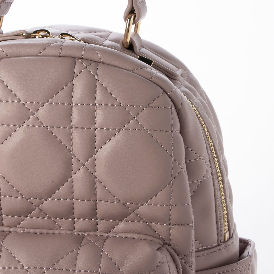 モニカ MONICA ポーチ付きキルティングリュック （ピンク） -靴