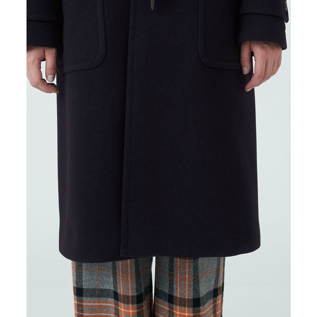 マカフィー MACPHEE ウールメルトン ダッフルコート （47 ブラウン