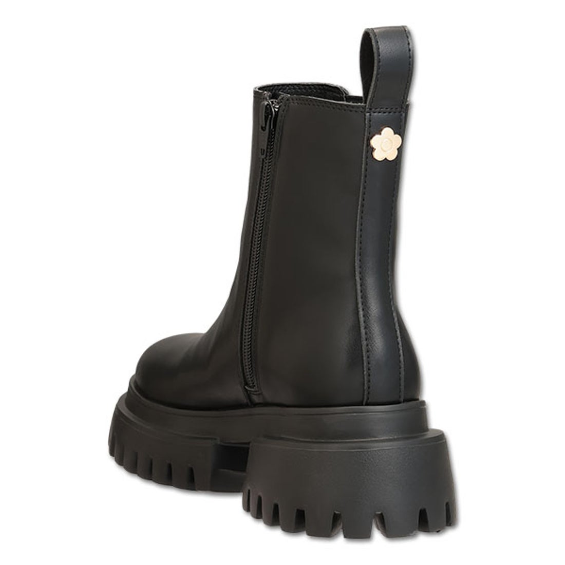 マリークワント MARY QUANT メタルデイジーサイドゴア ブーツ