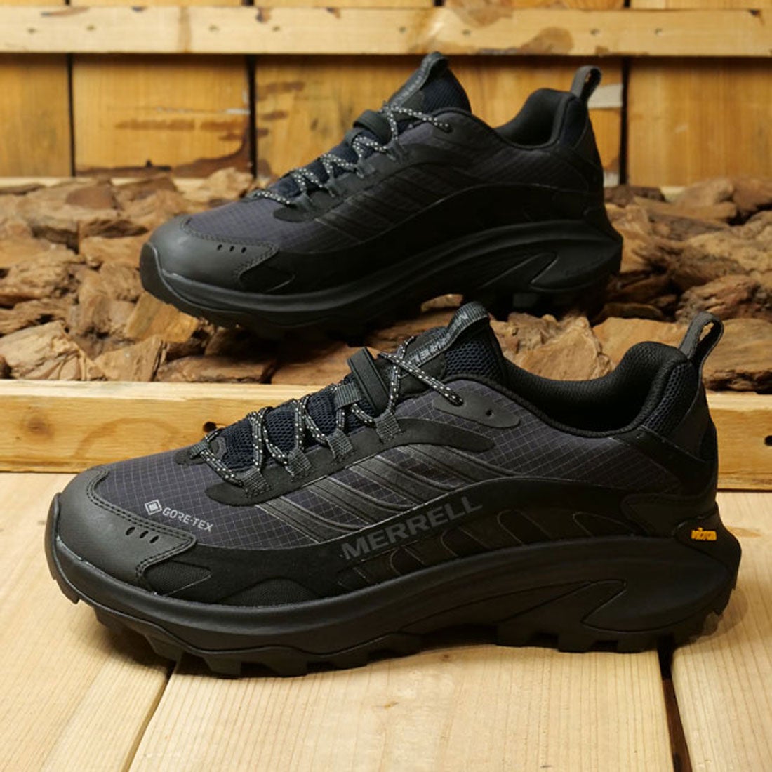 メレル MERRELL M MOAB SPEED 2 GORE-TEX BLACK [J037513] （BLACK