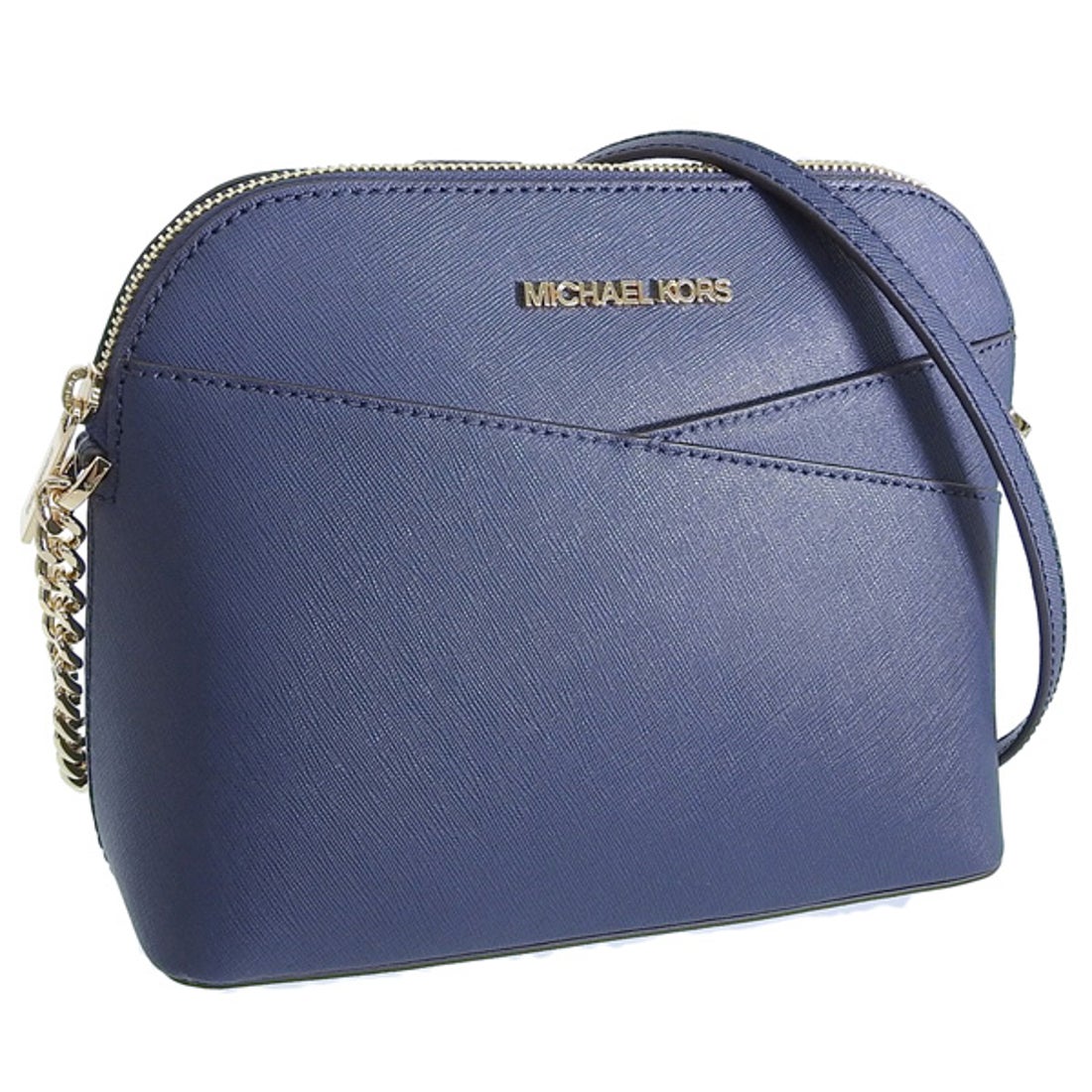 MICHAEL KORS ネイビー ショルダーバッグ