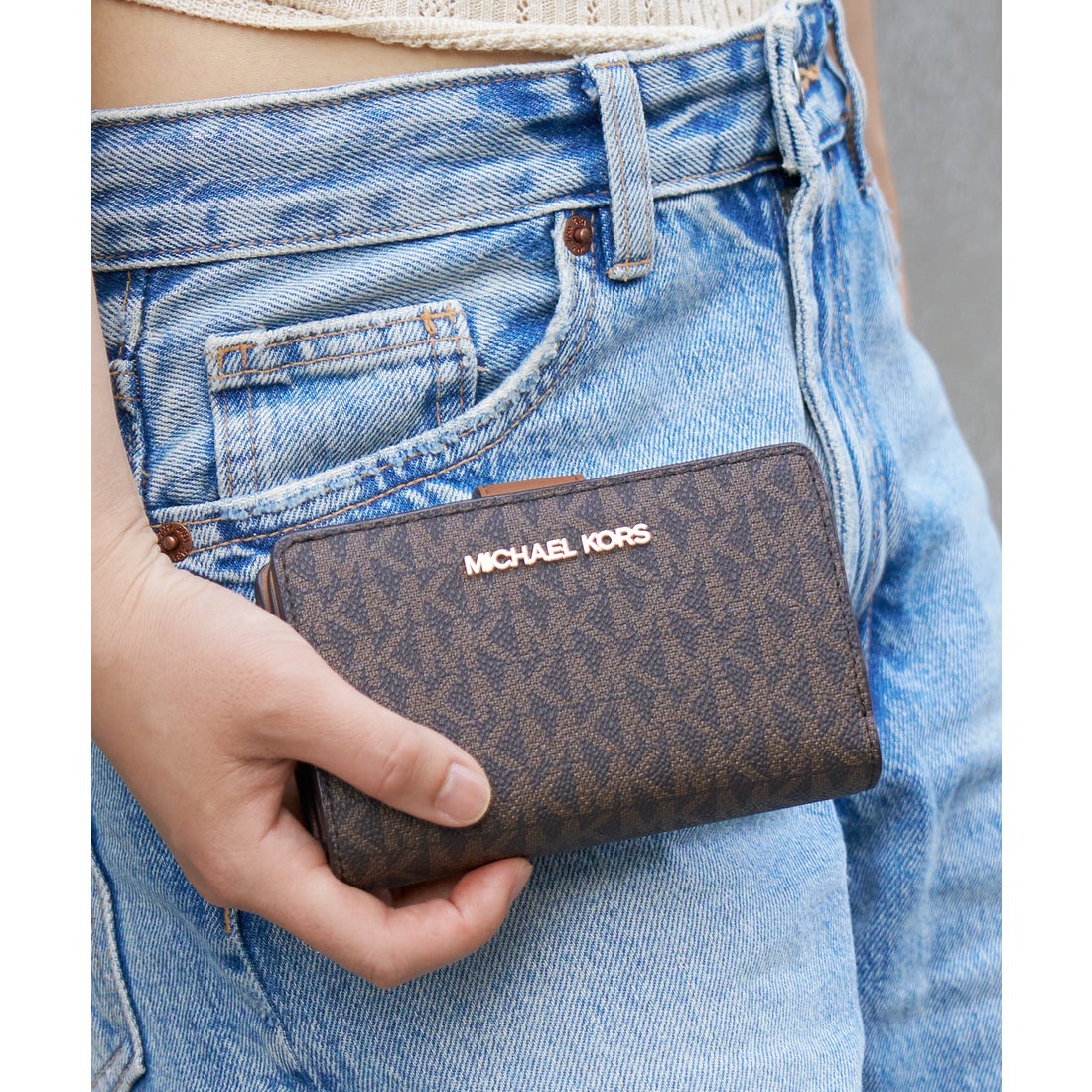 マイケルコース MICHAEL KORS 財布 （ブラウン） -waja bazar - 海外