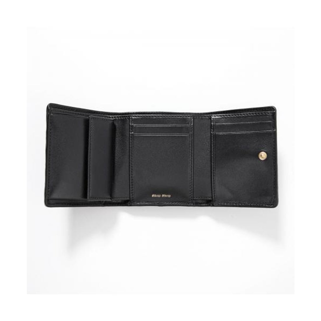ミュウミュウ Miu Miu MIUMIU 三つ折り財布 MATELASSE マテラッセ