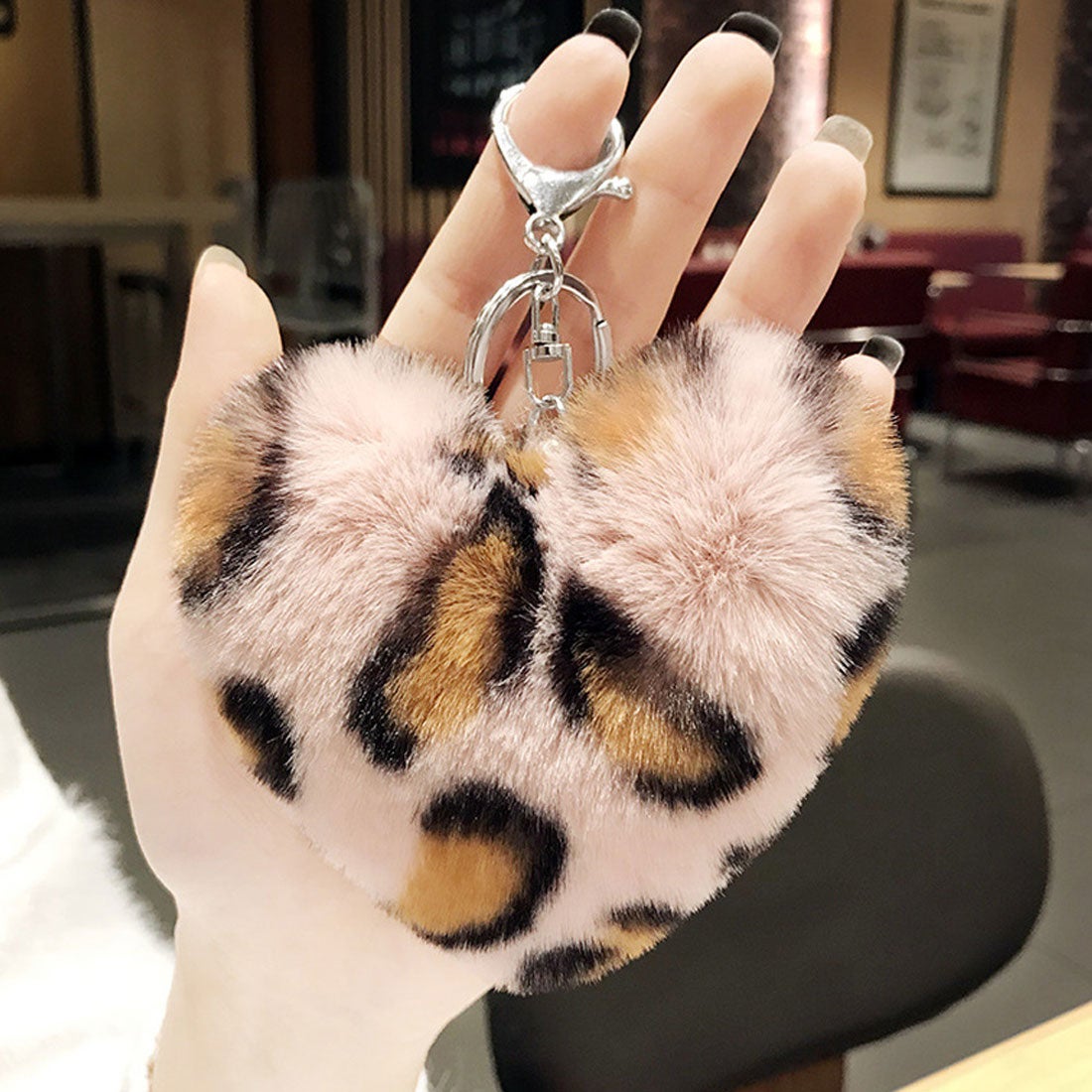 miniministore レオパード柄 バッグチャーム 大人 -靴＆ファッション