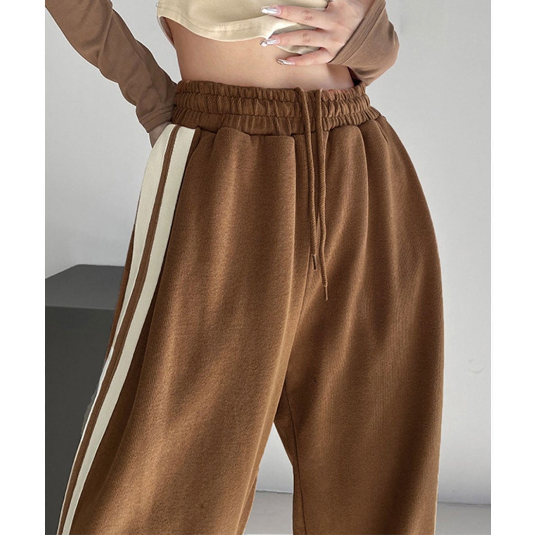 ミニミニストア miniministore サイドラインスウェットパンツ