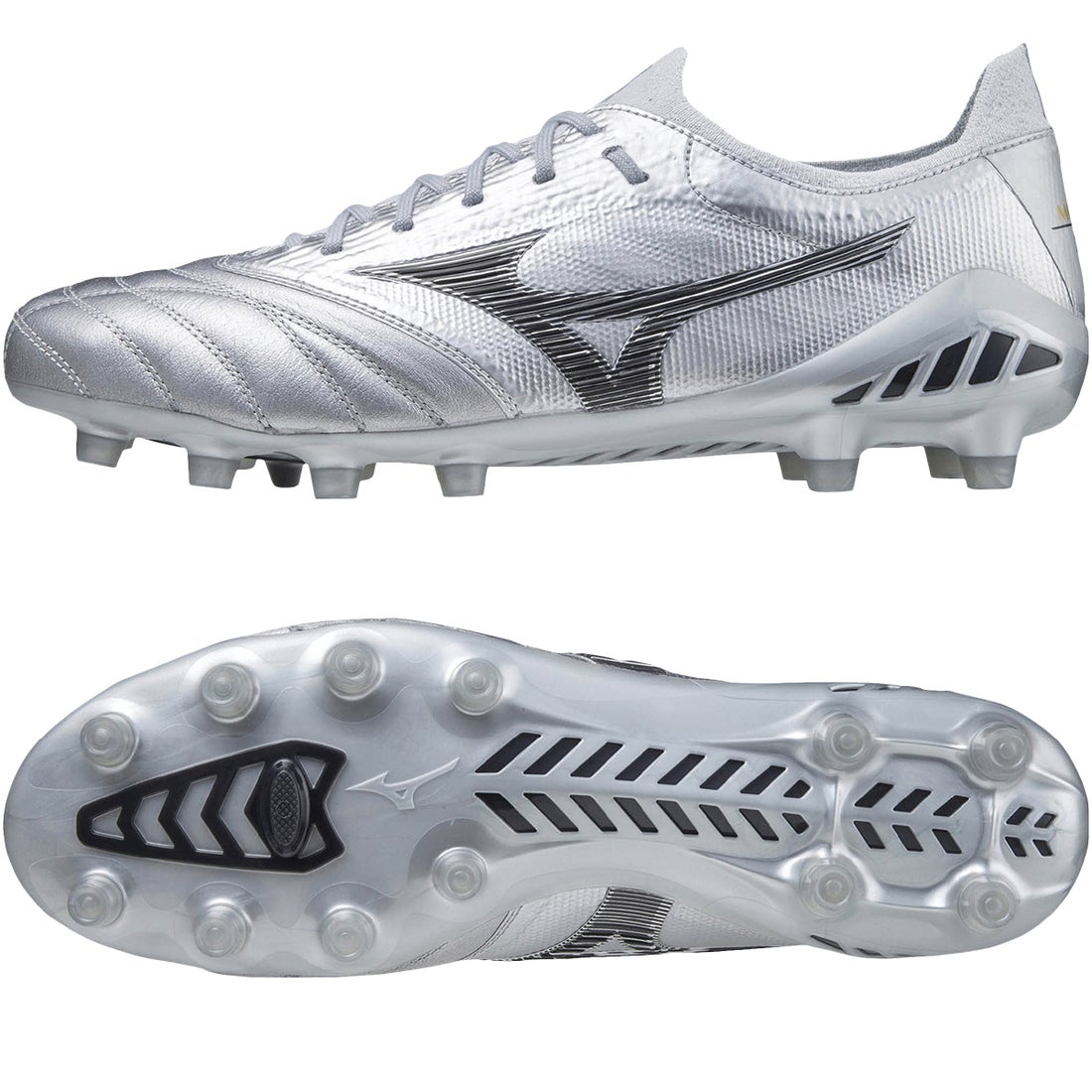 MIZUNO ミズノ モレリア NEO 3 β JAPAN(シルバー×ブラック) P1GA219003