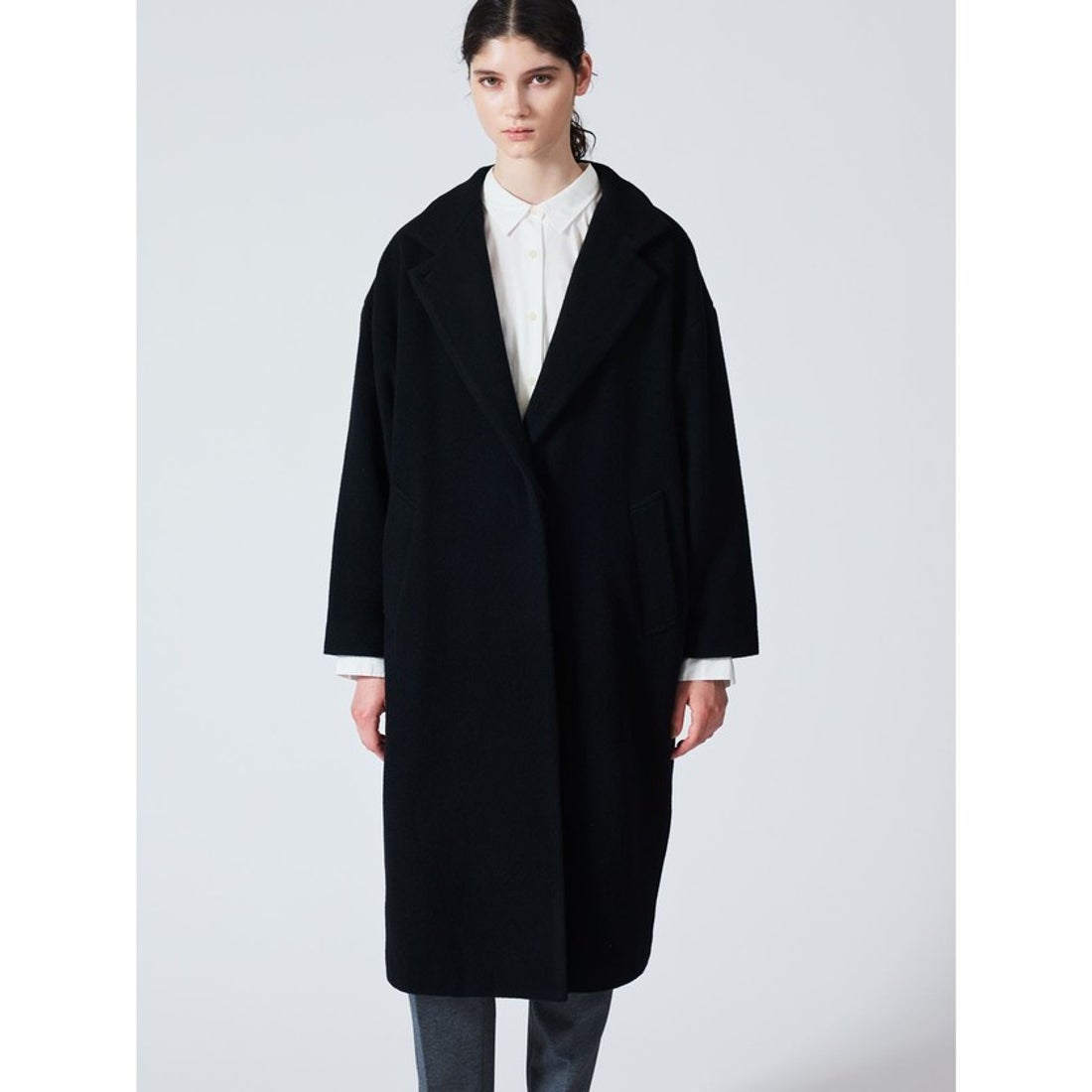 ミズイロインド mizuiro ind mizuiro ind ウールブレンドスタンド