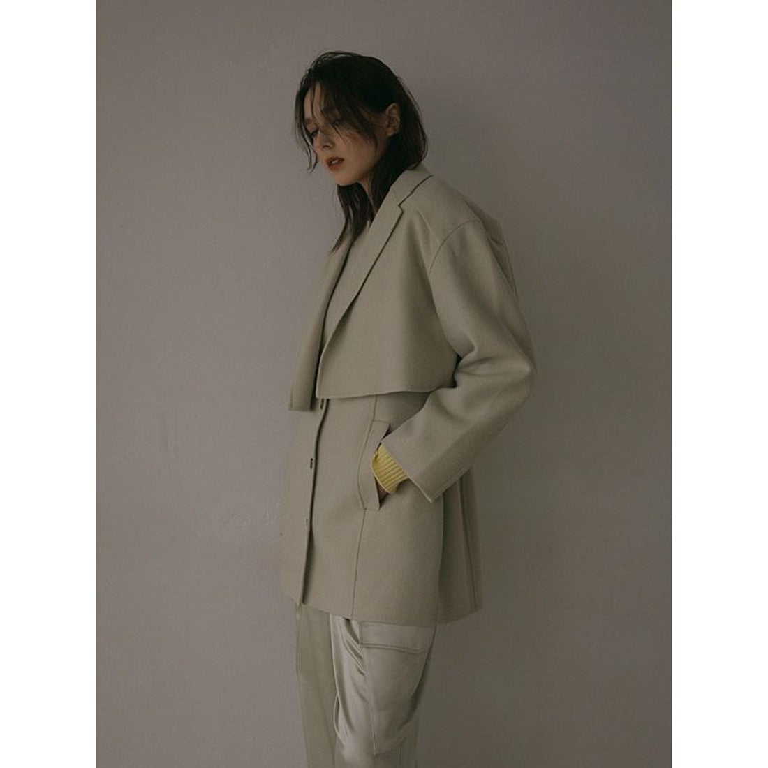 エトレトウキョウ ETRE' TOKYO 2ピースリバージャケット （NAVY