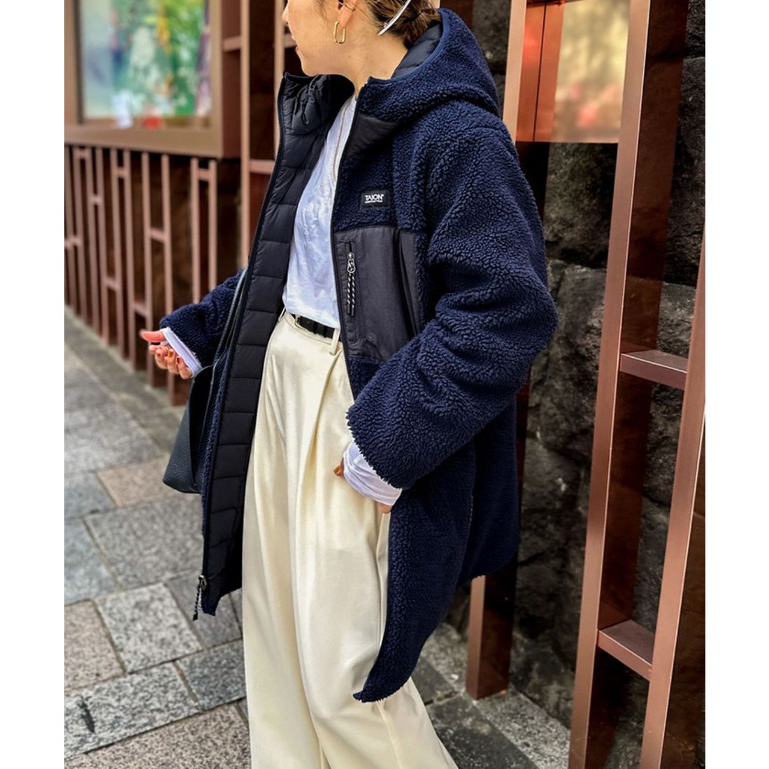 ノーリーズ NOLLEY'S ◇【WEB限定】【TAION/タイオン】別注ボア×ダウン